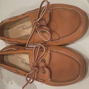 Rockport leather loafers size 8.5 W